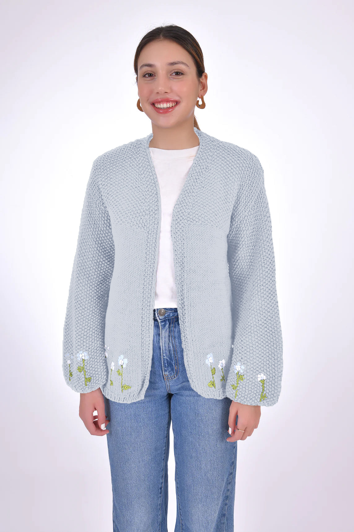 MARINA Cotton Cardigan by Fanm Mon