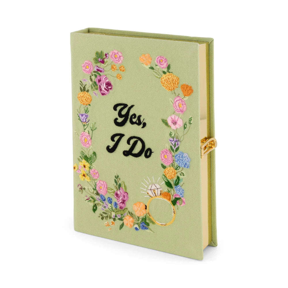 Yes I Do Book Clutch by Olympia Le-Tan