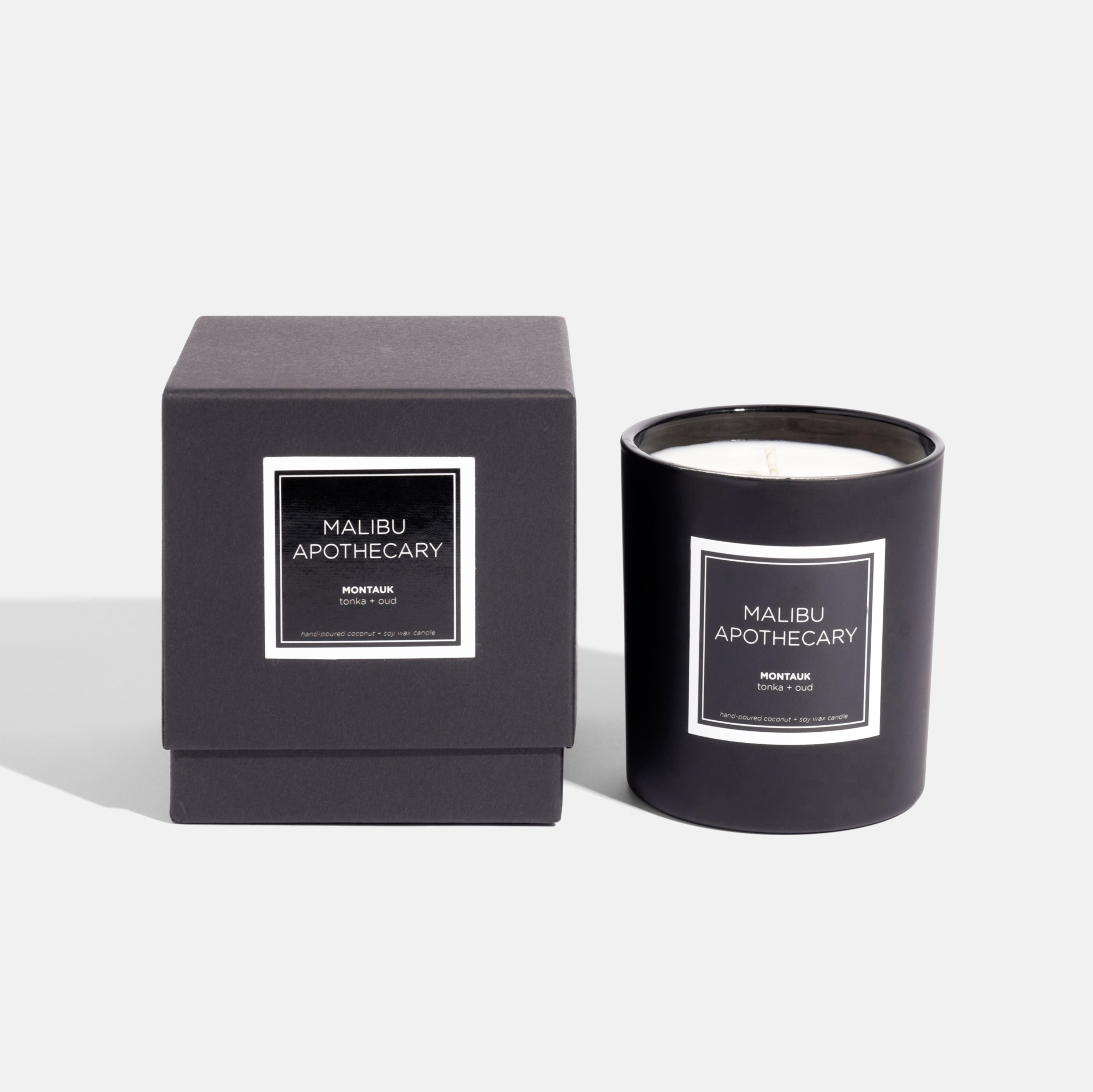 Matte Black Candle by Malibu Apothecary