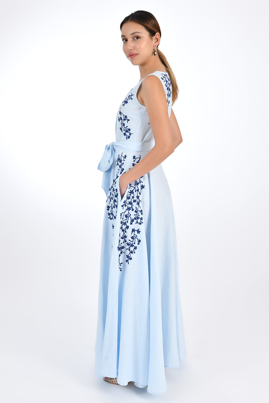 NIRVA MAXI DRESS Marassa Collection by Fanm Mon