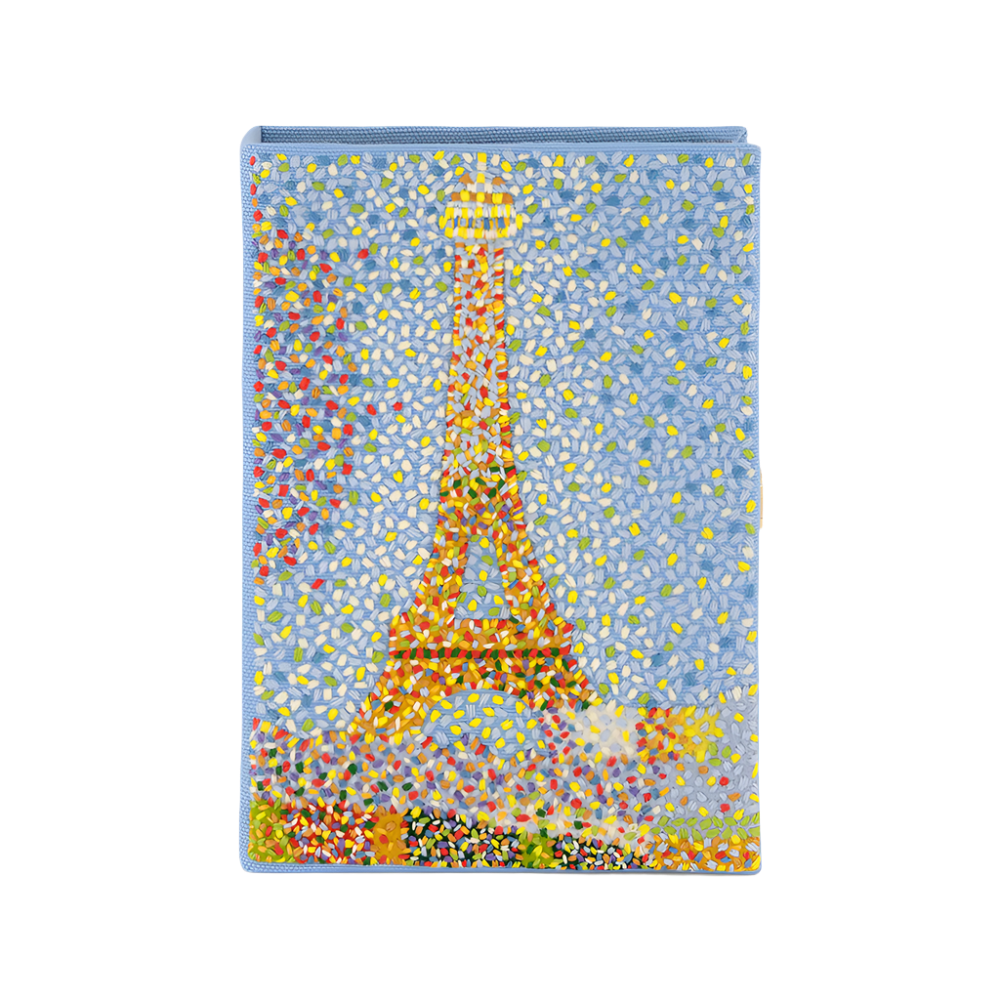 The Eiffel Tower Book Clutch by Olympia Le-Tan