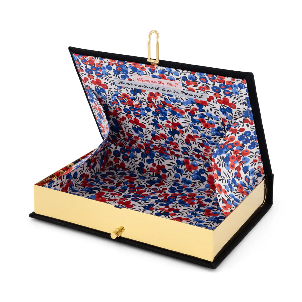 Mushrooms Under the Stars Book Clutch by Olympia Le-Tan