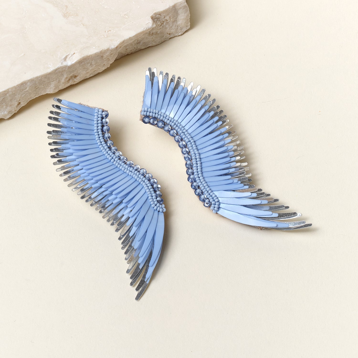 Madeline Earrings CAROLINA BLUE by Mignonne Gavigan