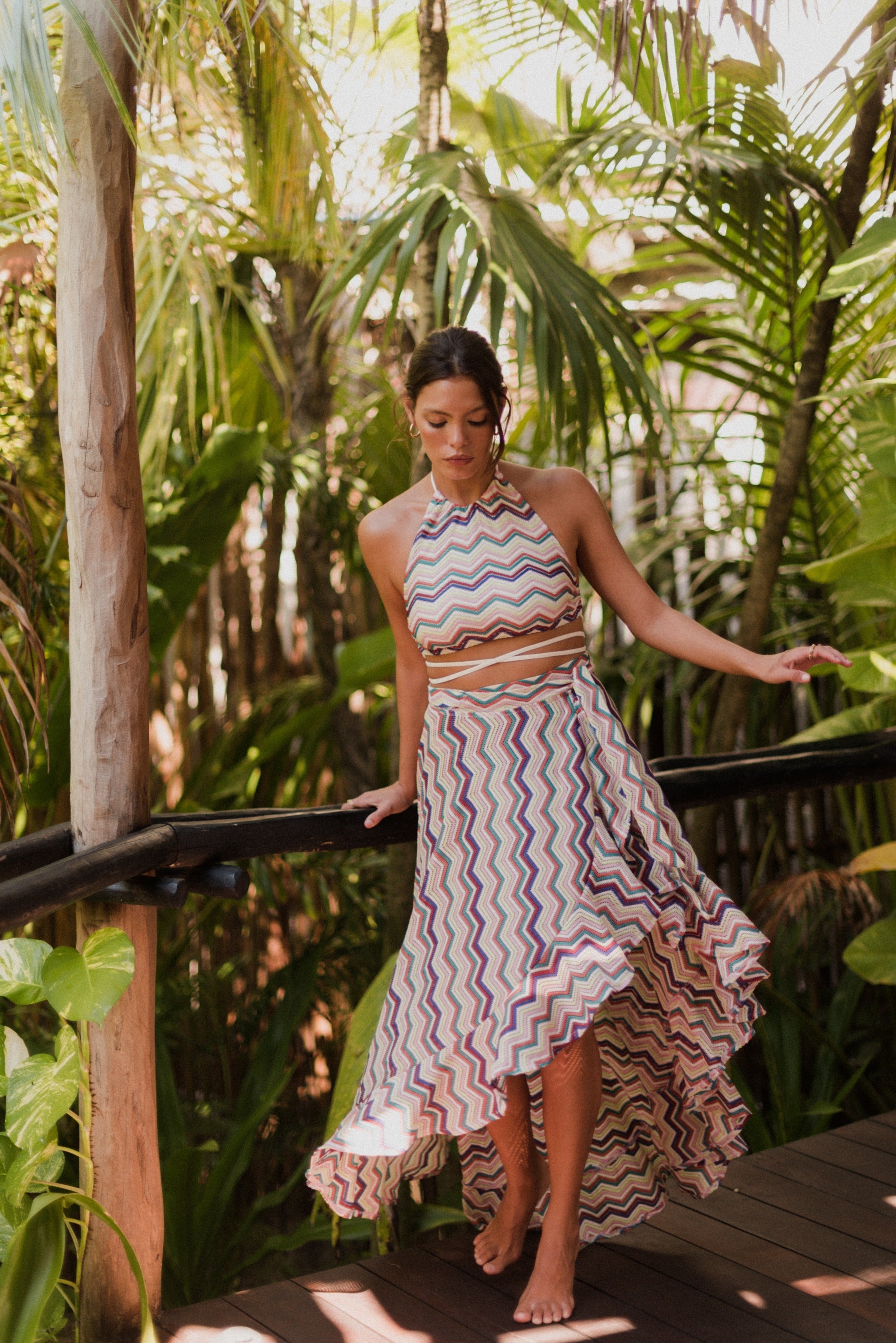 Eugenia Skirt in Maguey by Sanlier