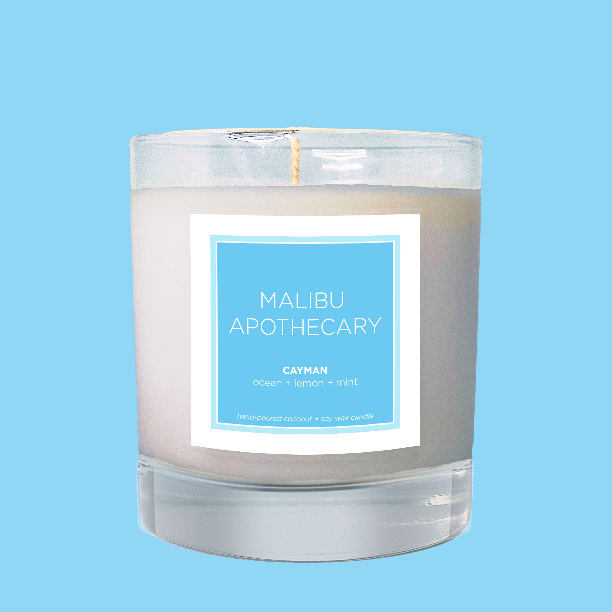 Clear Gloss x Blue Candle by Malibu Apothecary
