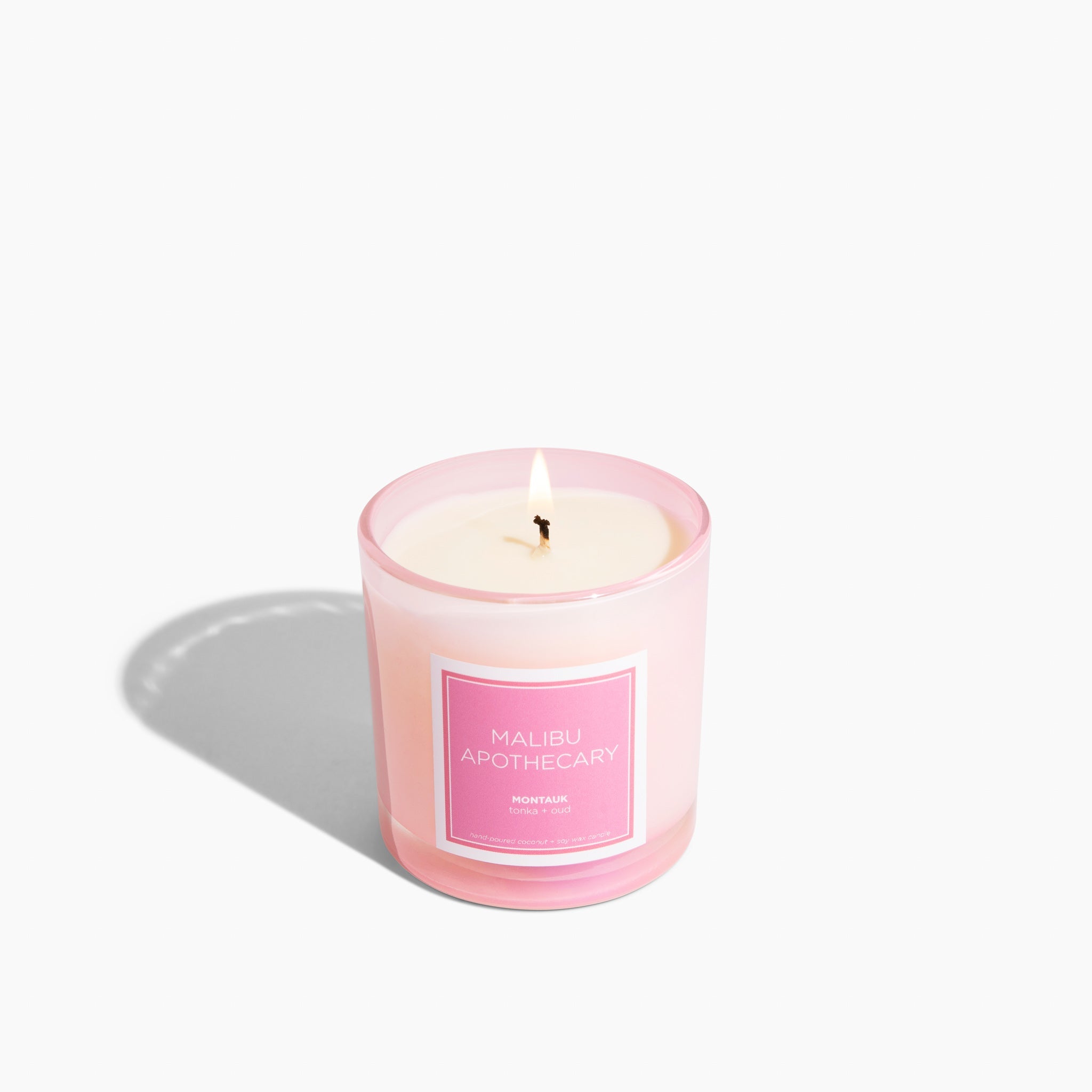 Iridescent Pink Candle by Malibu Apothecary