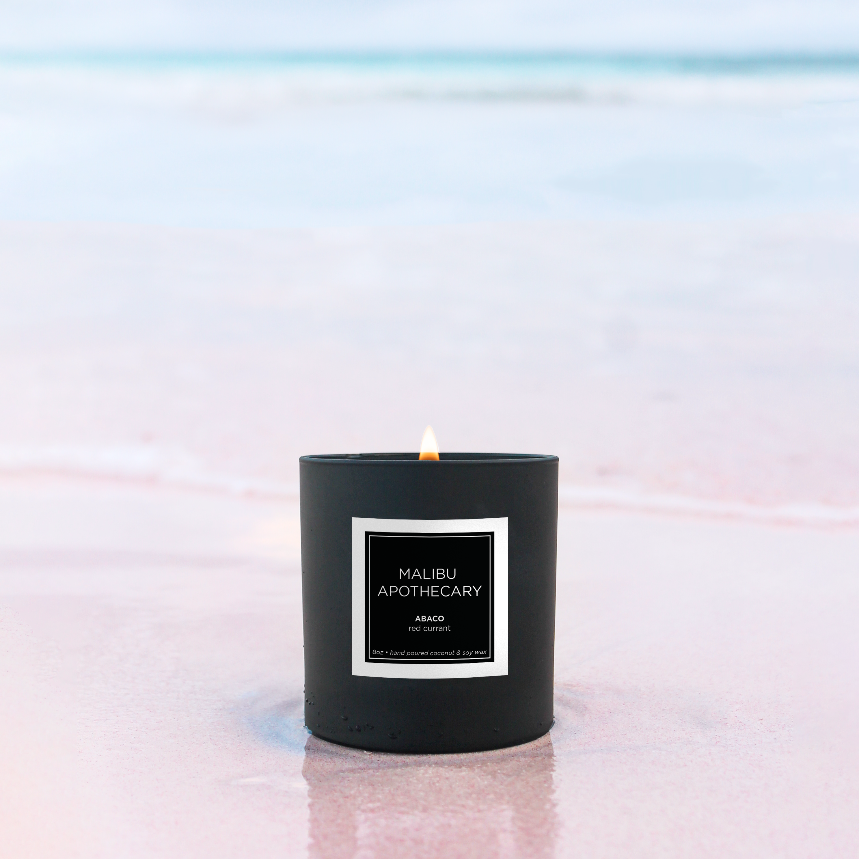 Matte Black Candle by Malibu Apothecary