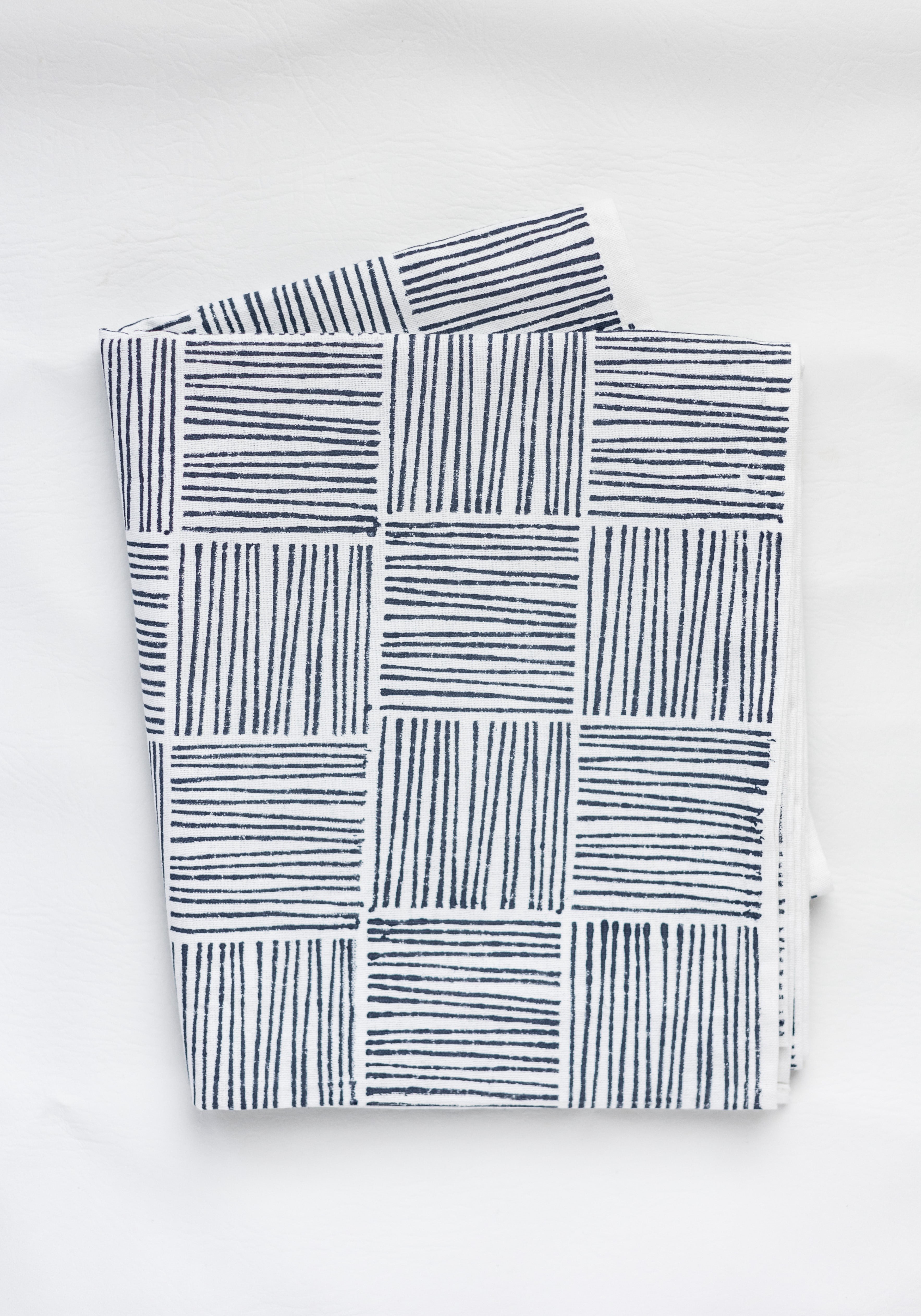 Table Runner - Striped, Navy by Mended