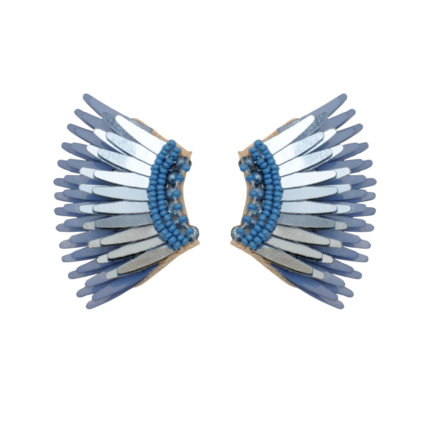 Mini Madeline Earrings Blue by Mignonne Gavigan