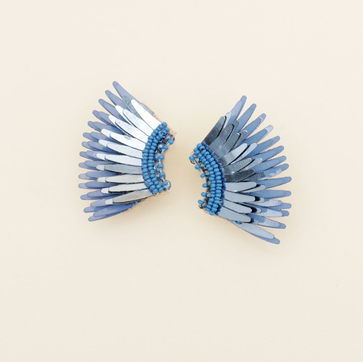 Mini Madeline Earrings Blue by Mignonne Gavigan