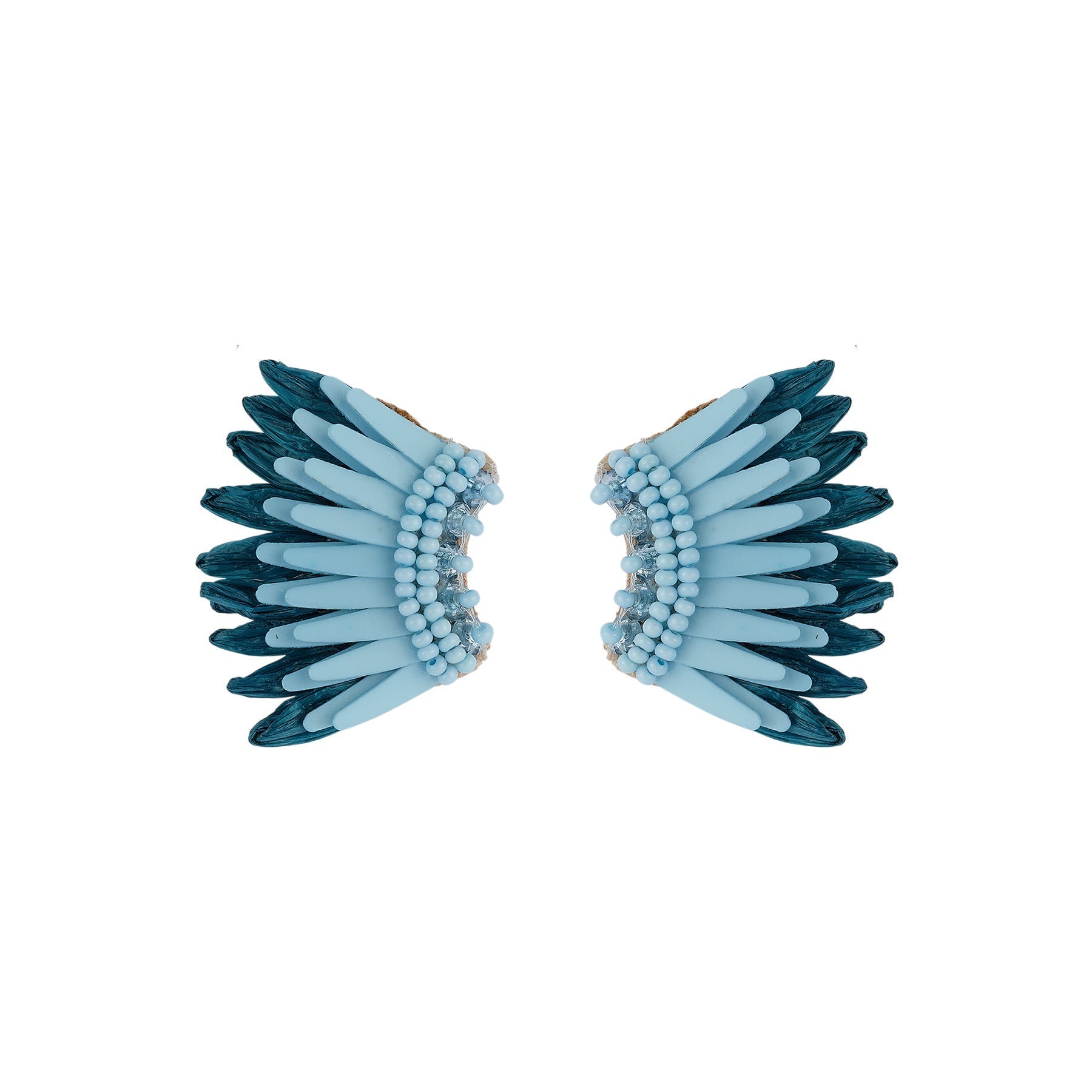 Micro Raffia Madeline Earrings by Mignonne Gavigan