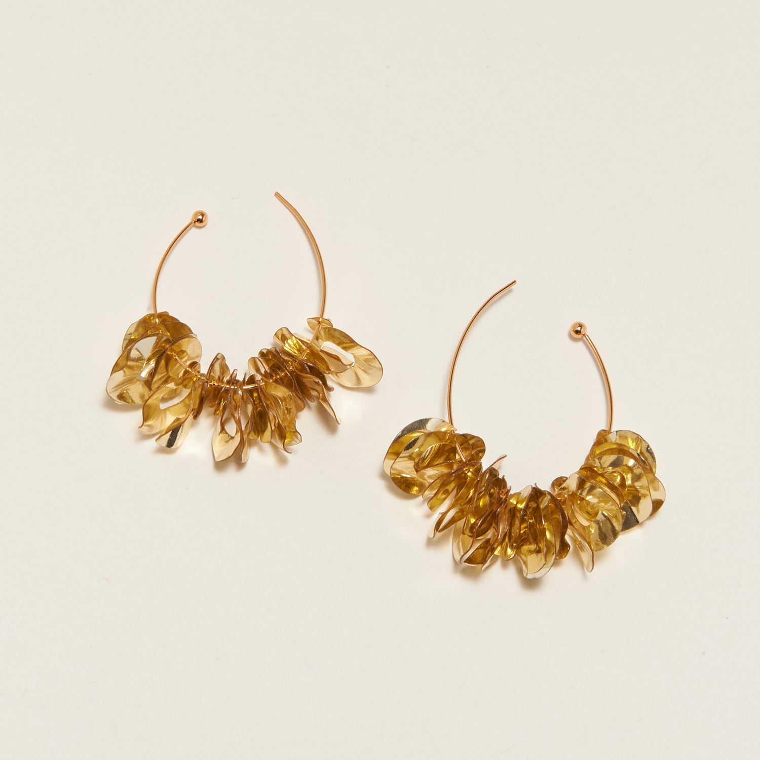 Mini Lolita Hoop Earrings Gold by Mignonne Gavigan