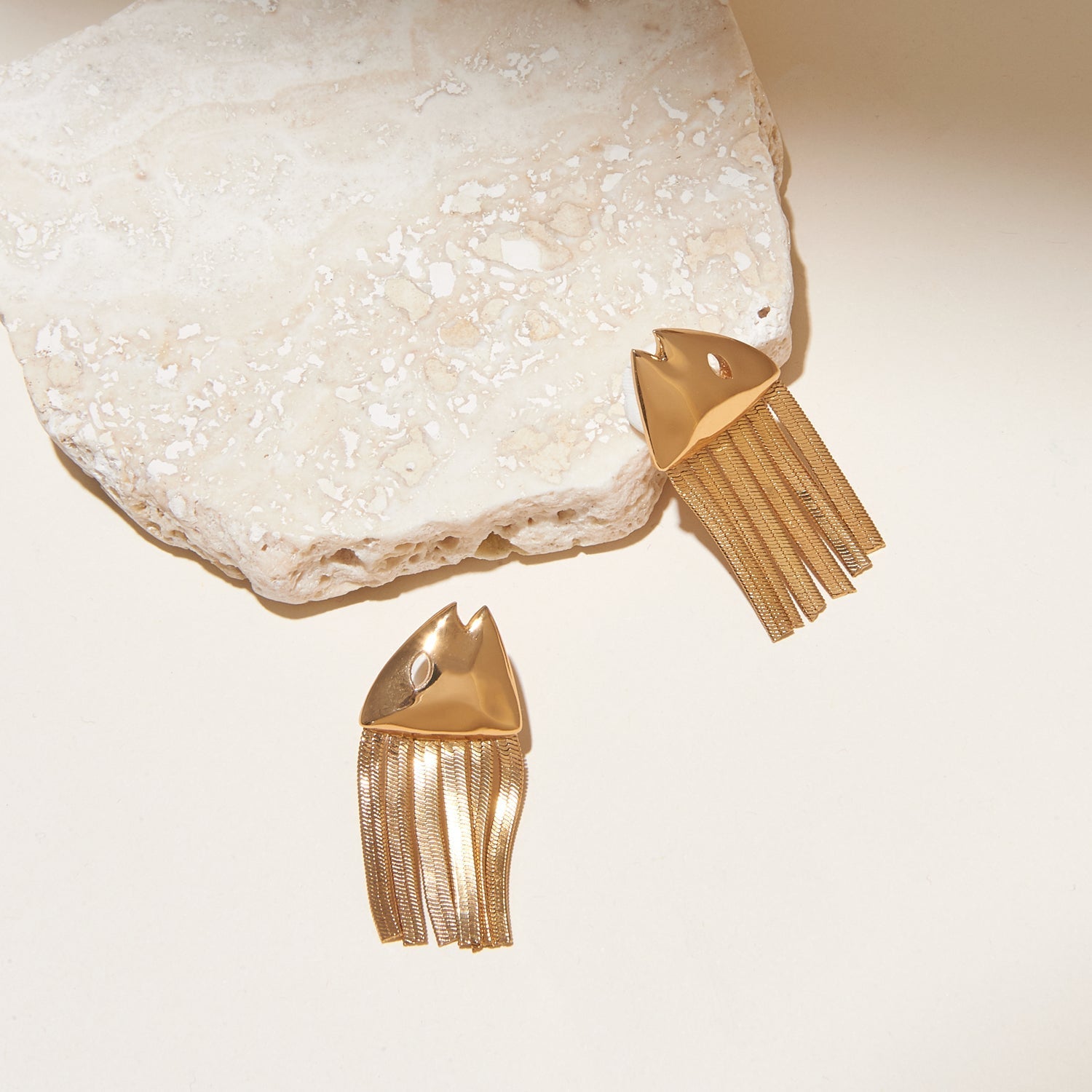 Goldie Earrings Gold by Mignonne Gavigan