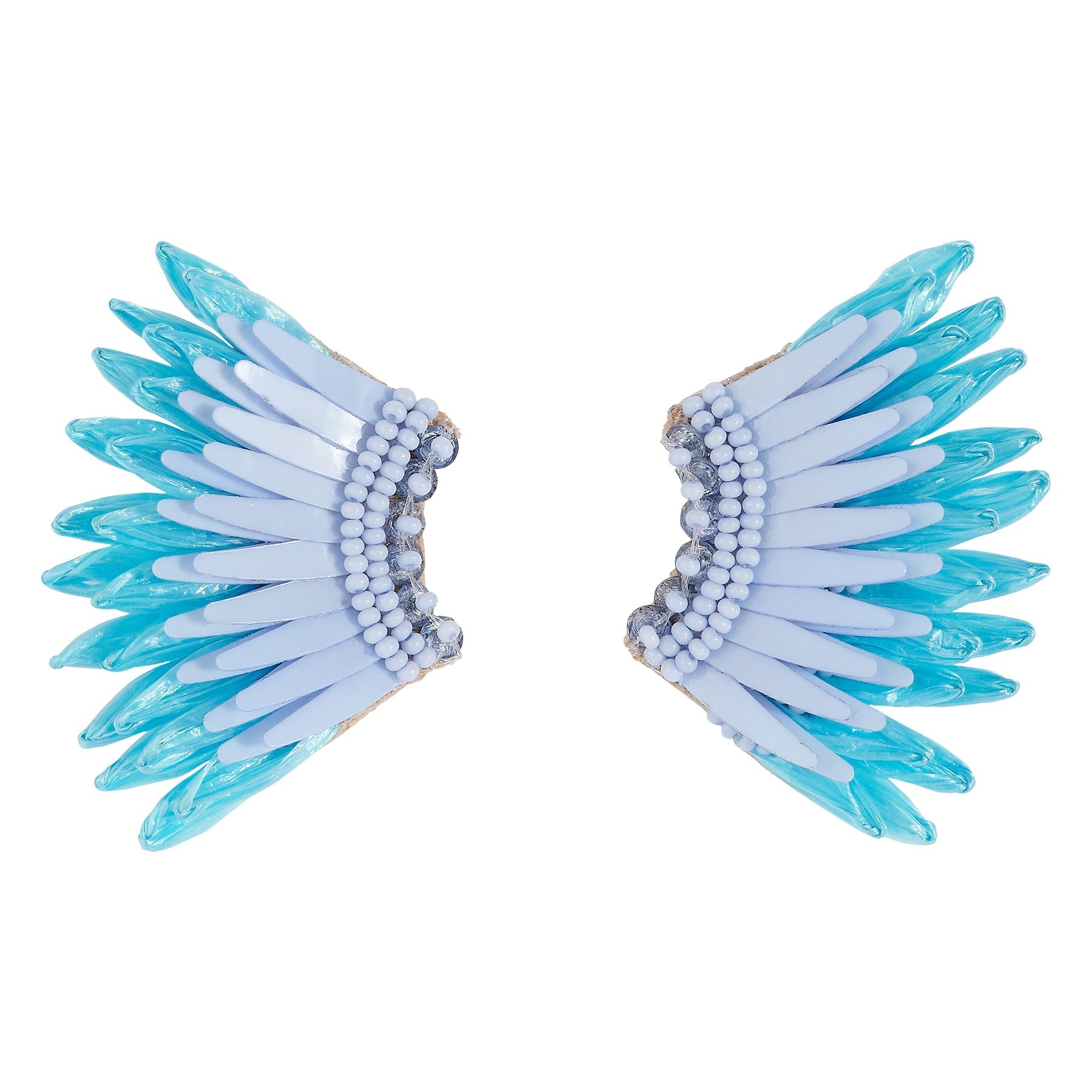 Mini Raffia Madeline Earrings by Mignonne Gavigan