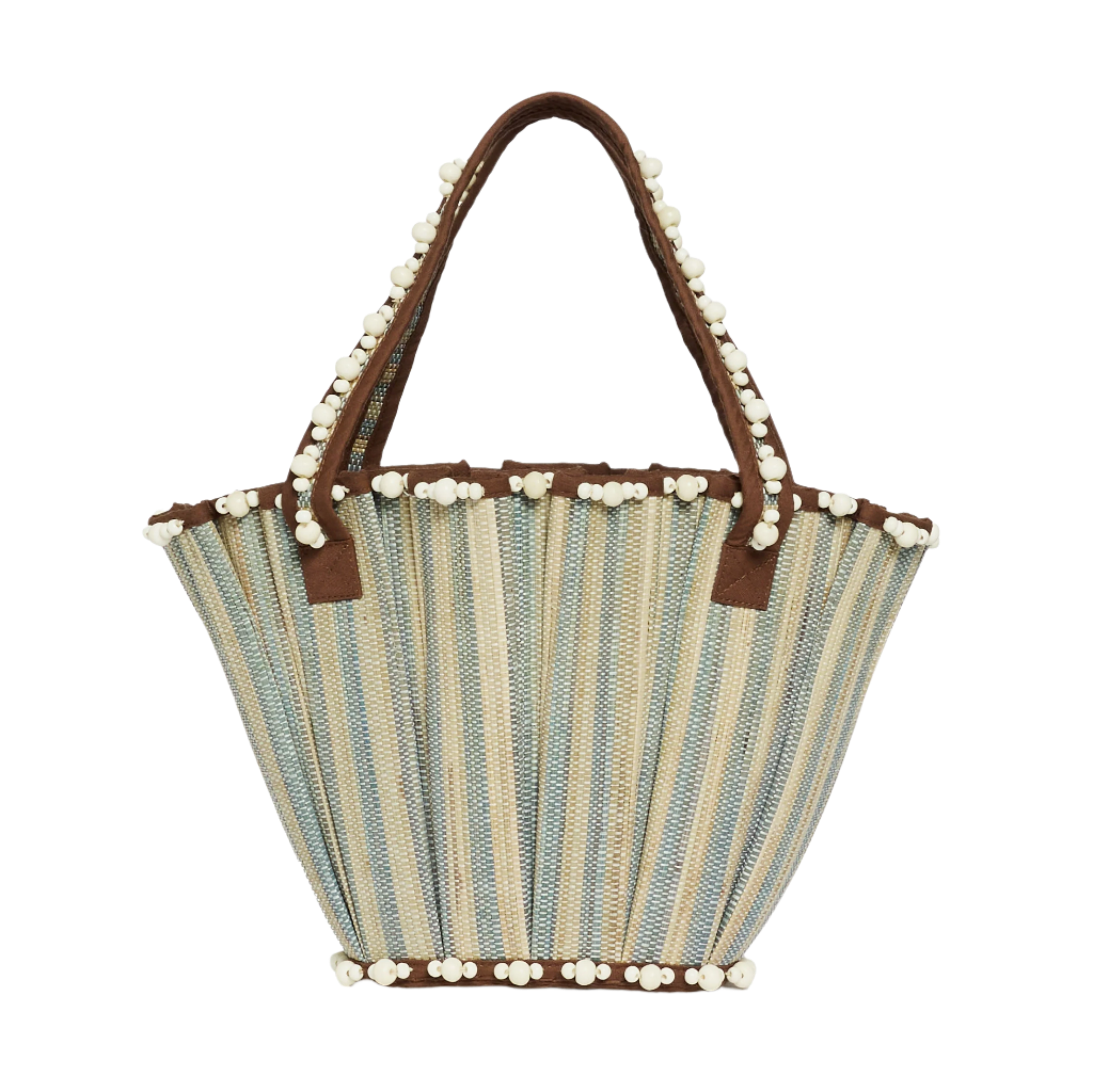 Exclusive Azure Chocolate | Mini Tropez Tote by Lorna Murray