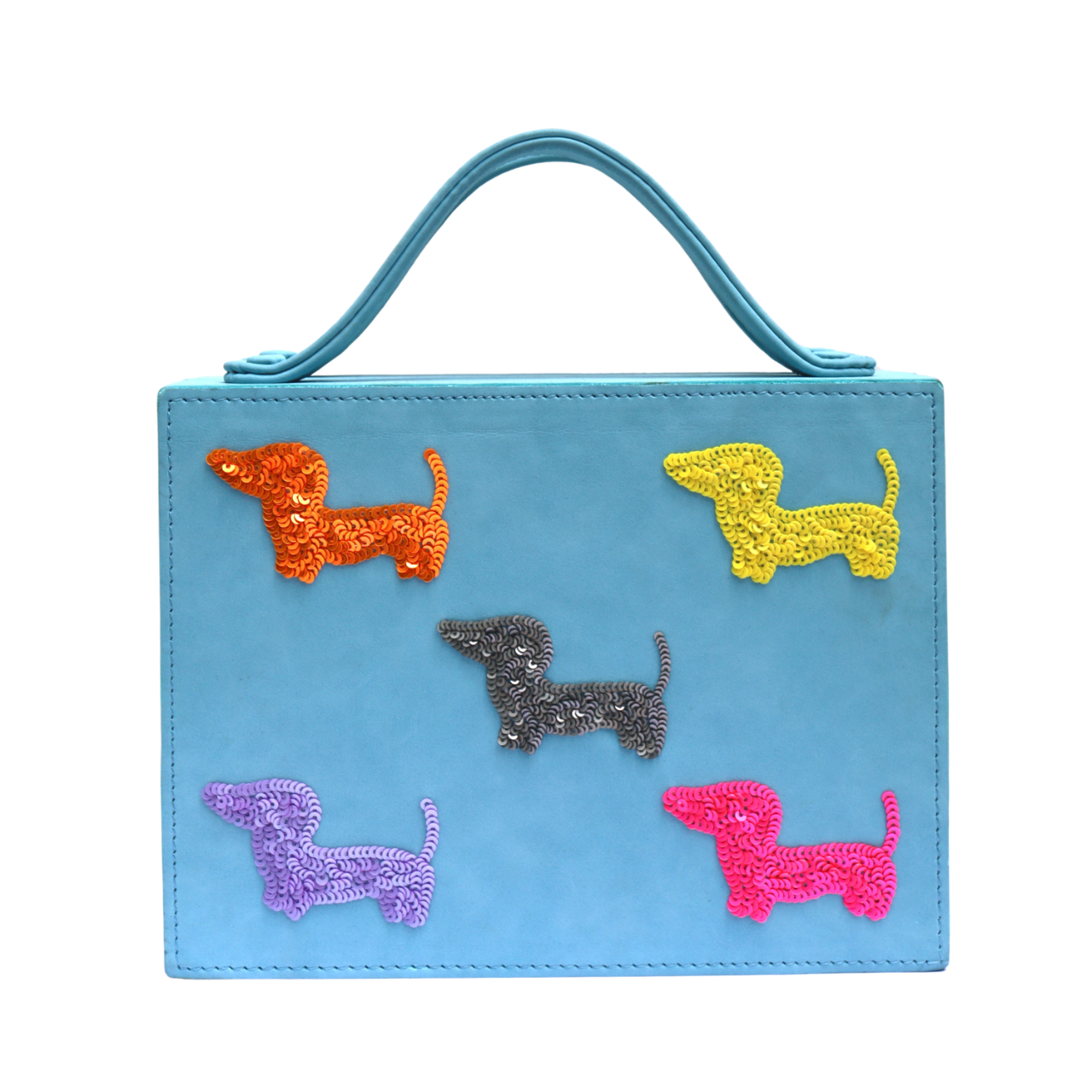 Rainbow Bellina Briefcase Bag by Simitri