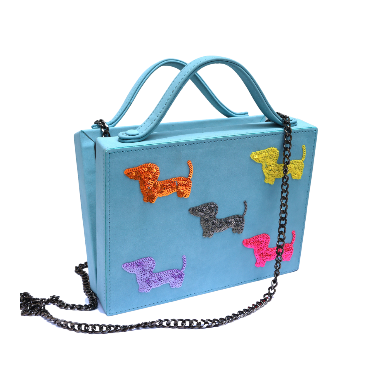 Rainbow Bellina Briefcase Bag by Simitri