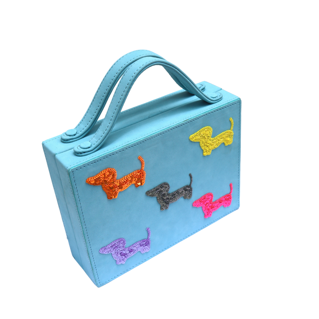 Rainbow Bellina Briefcase Bag by Simitri
