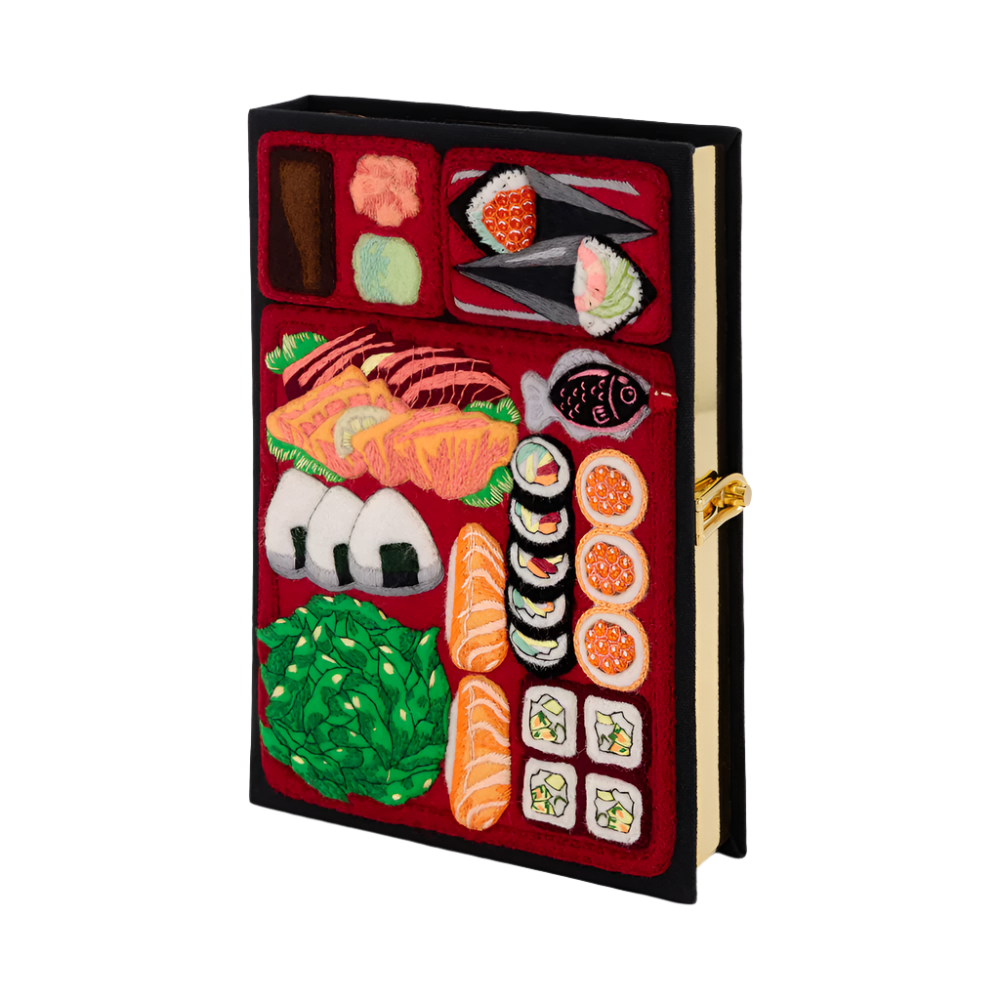 Bento Box Book Clutch by Olympia Le-Tan