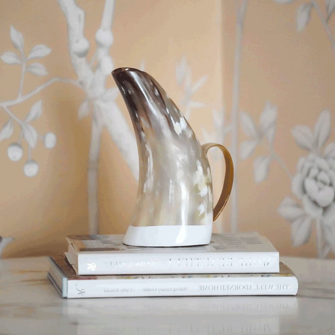 Horn Pitcher by Nile Lily Home