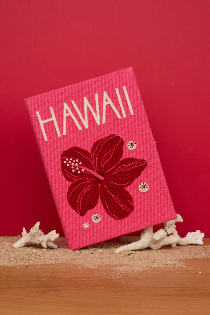 Hawaii Book Clutch by Olympia Le-Tan