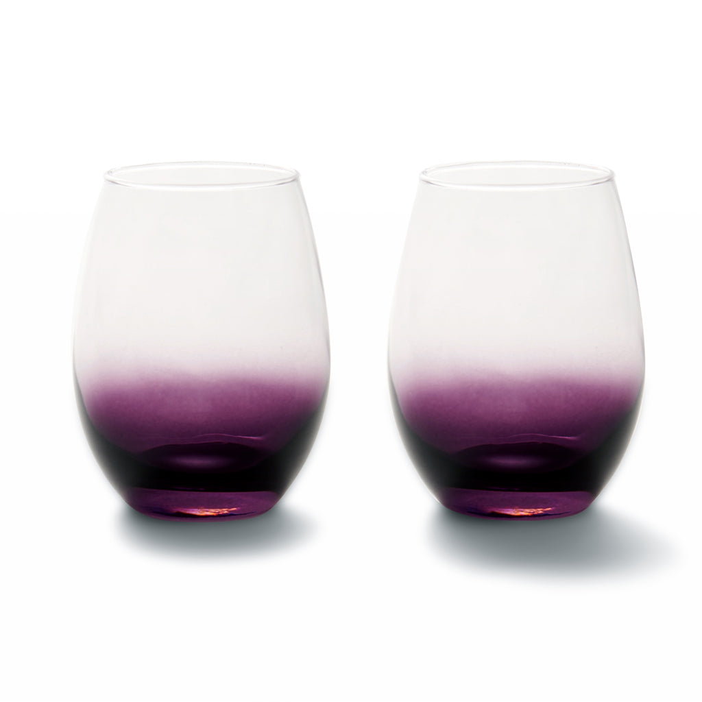Talianna Ombre Glasses, Set of 2 by ANNA New York