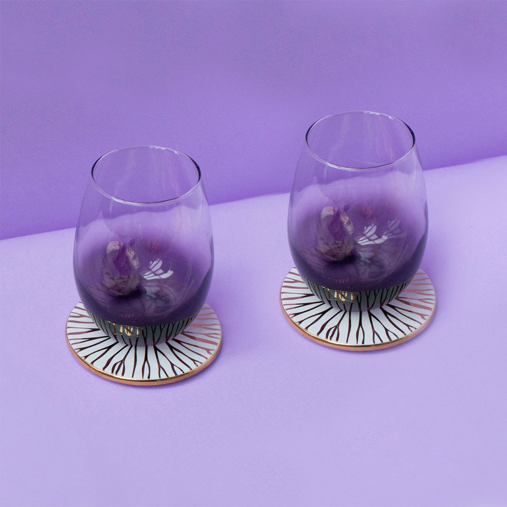 Talianna Ombre Glasses, Set of 2 by ANNA New York