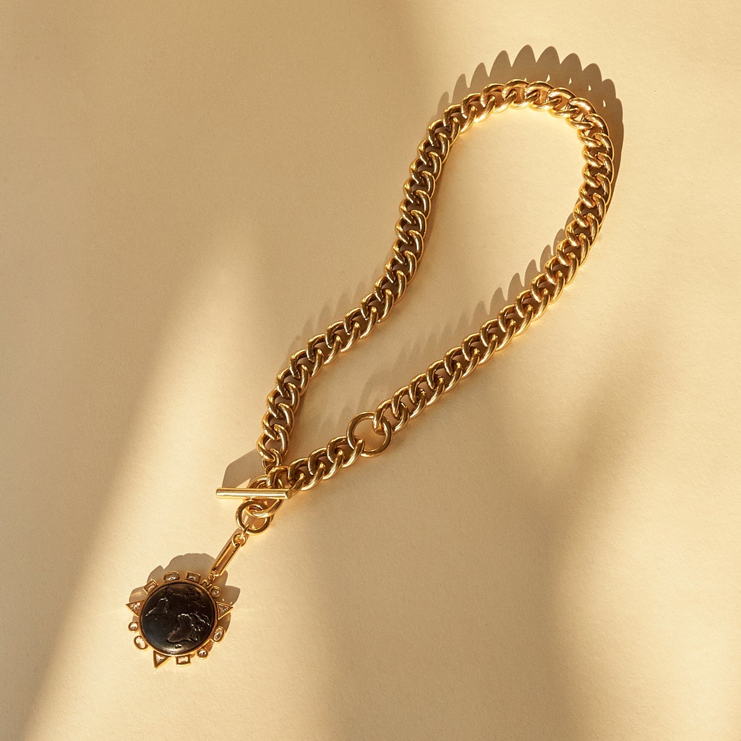 Odyssey Necklace Black Gold by Mignonne Gavigan