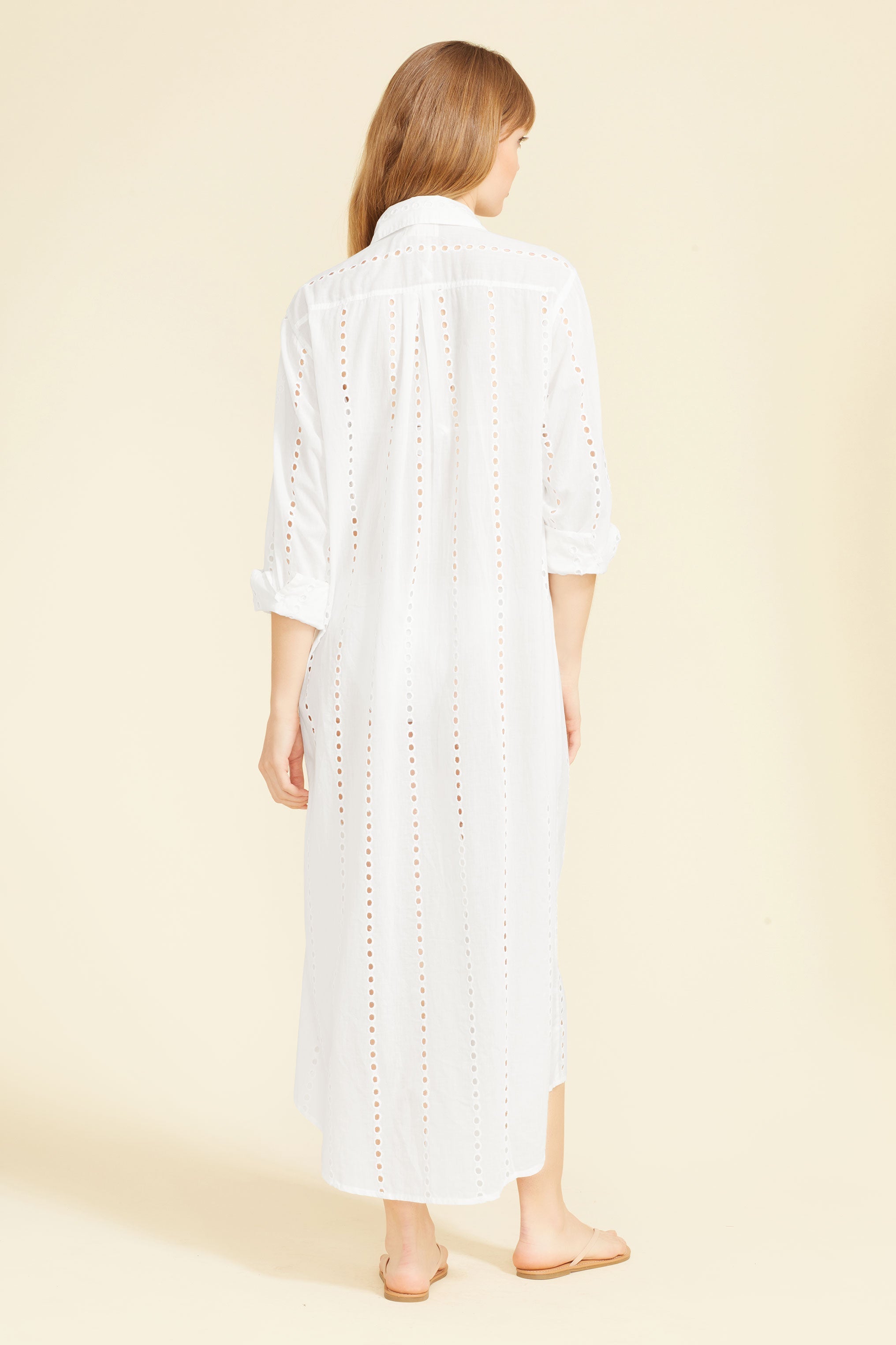 Positano Maxi Shirt Dress by Sitano