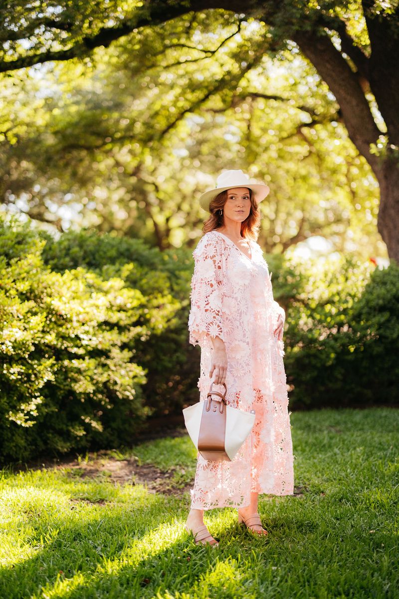 The Aurora Kaftan Maxi- Ballet Pink by Tela Mercantile (HerStory Exclusive)