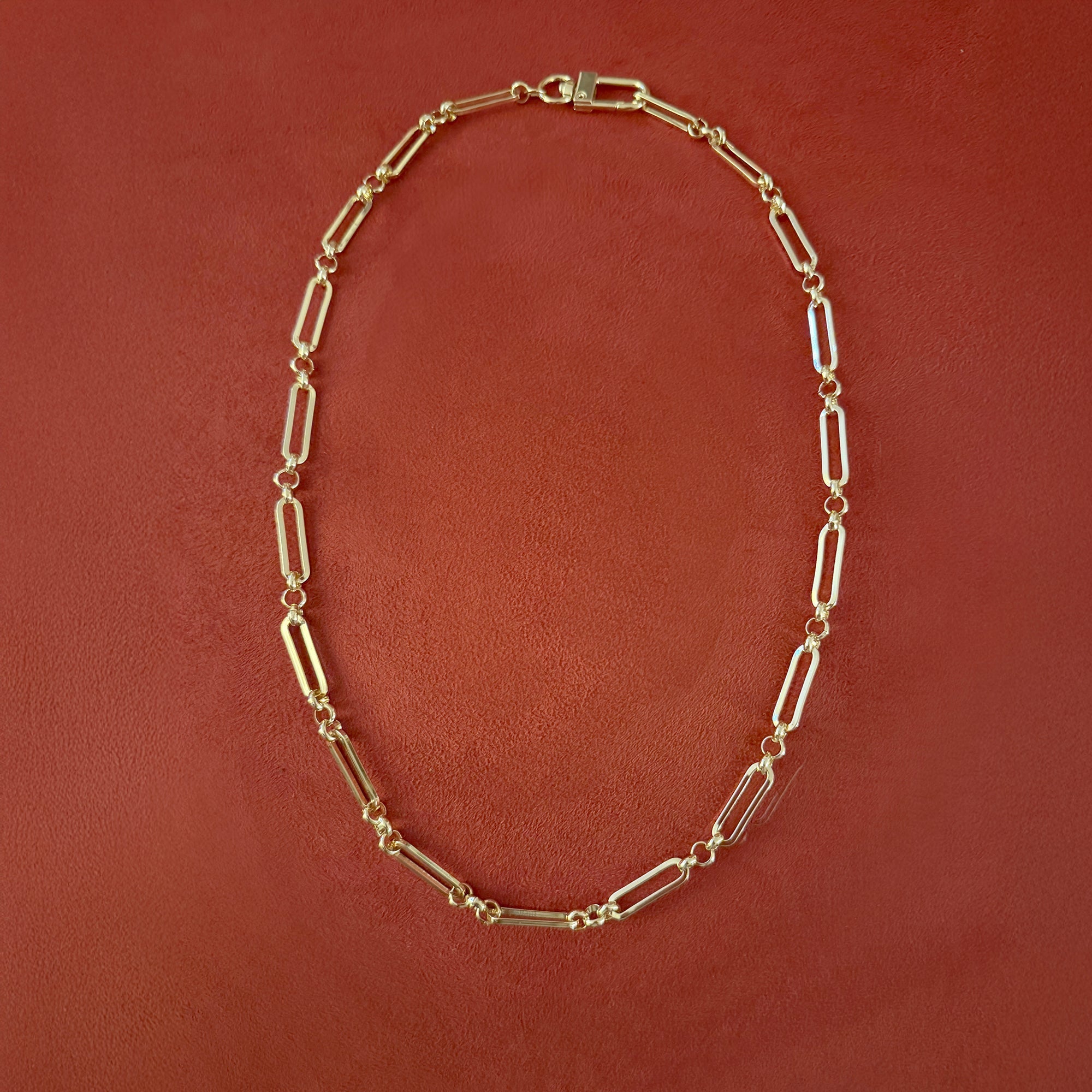 16" Paperclip Chain Necklace by Akola