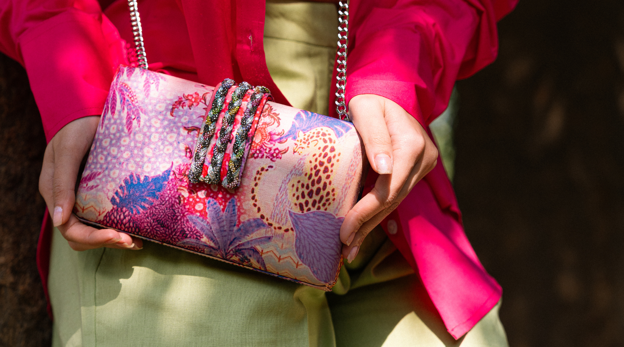 Pink Faerie Clutch by Simitri