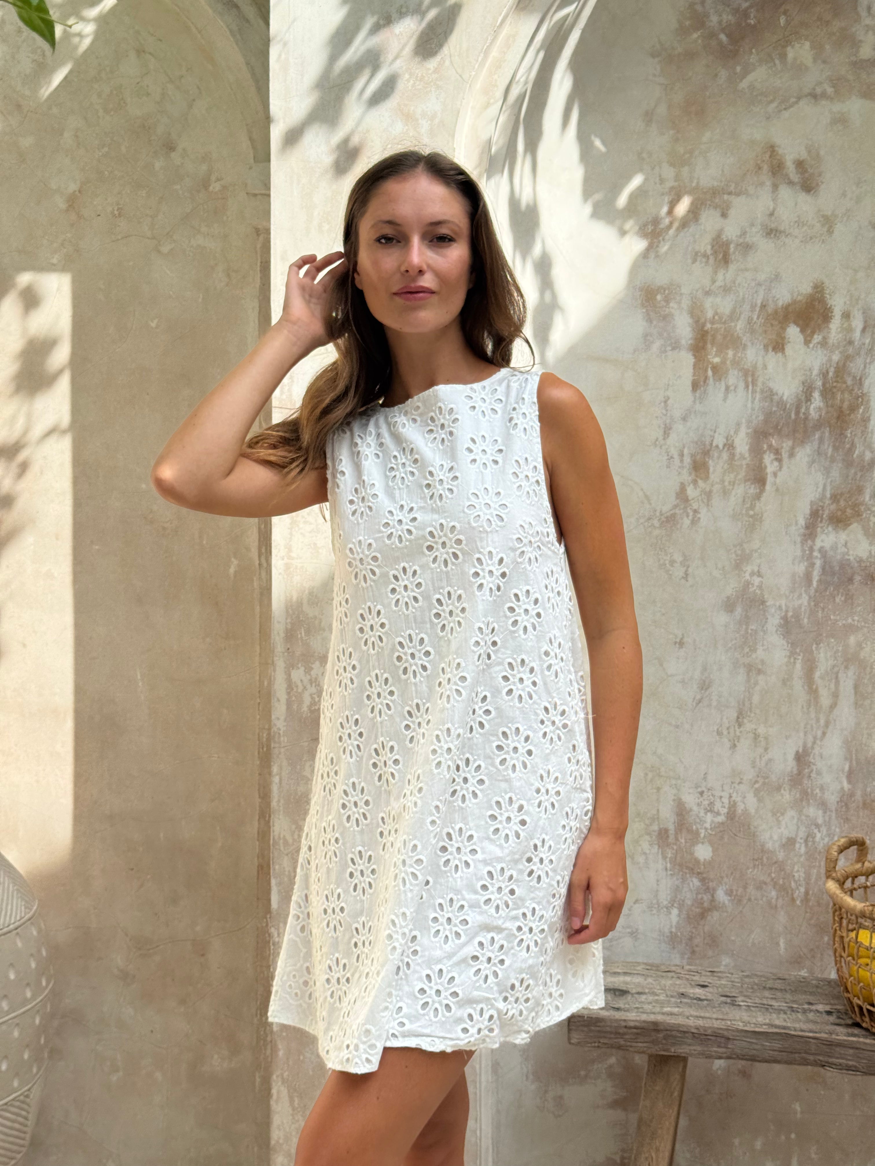 MINI GILI in White Bunga by Puka the Label