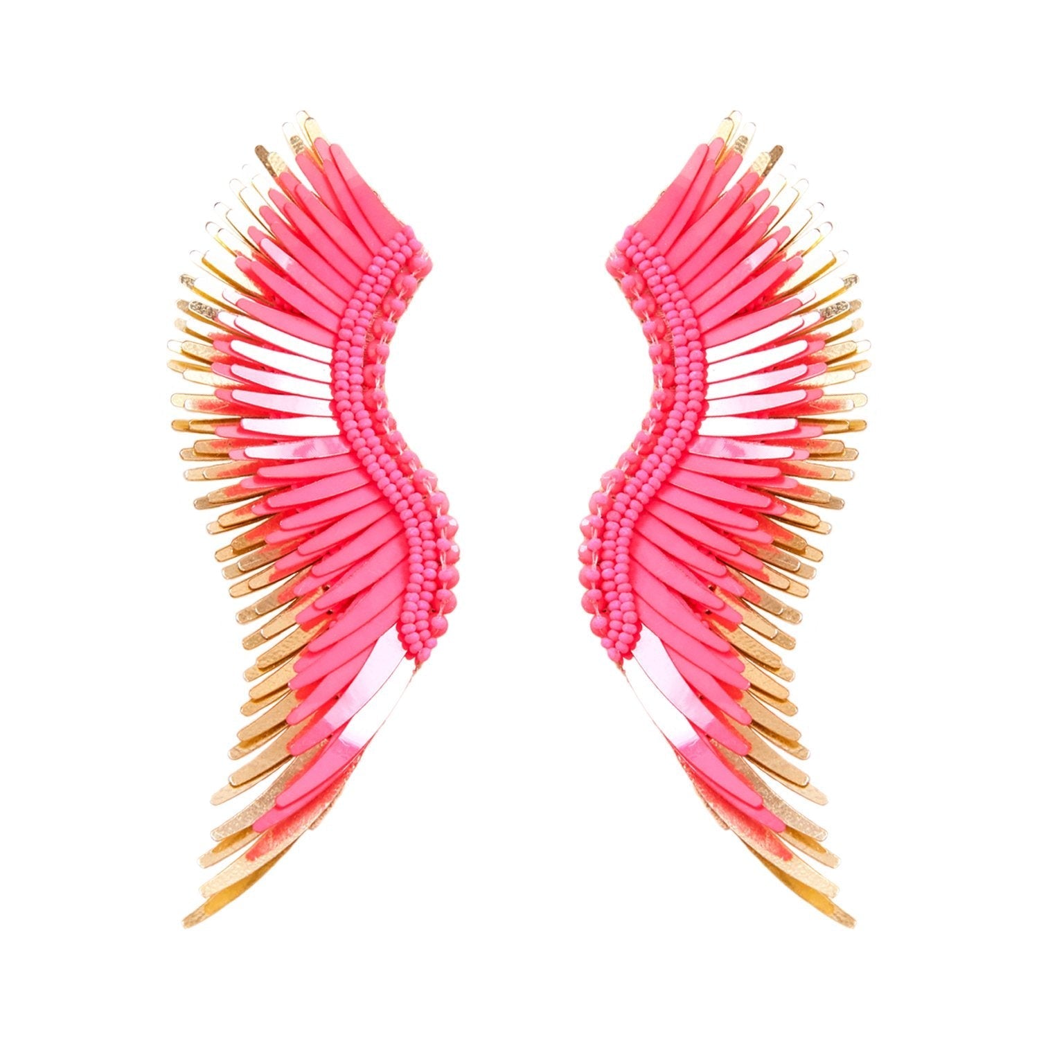 Madeline Earrings Hot Pink by Mignonne Gavigan