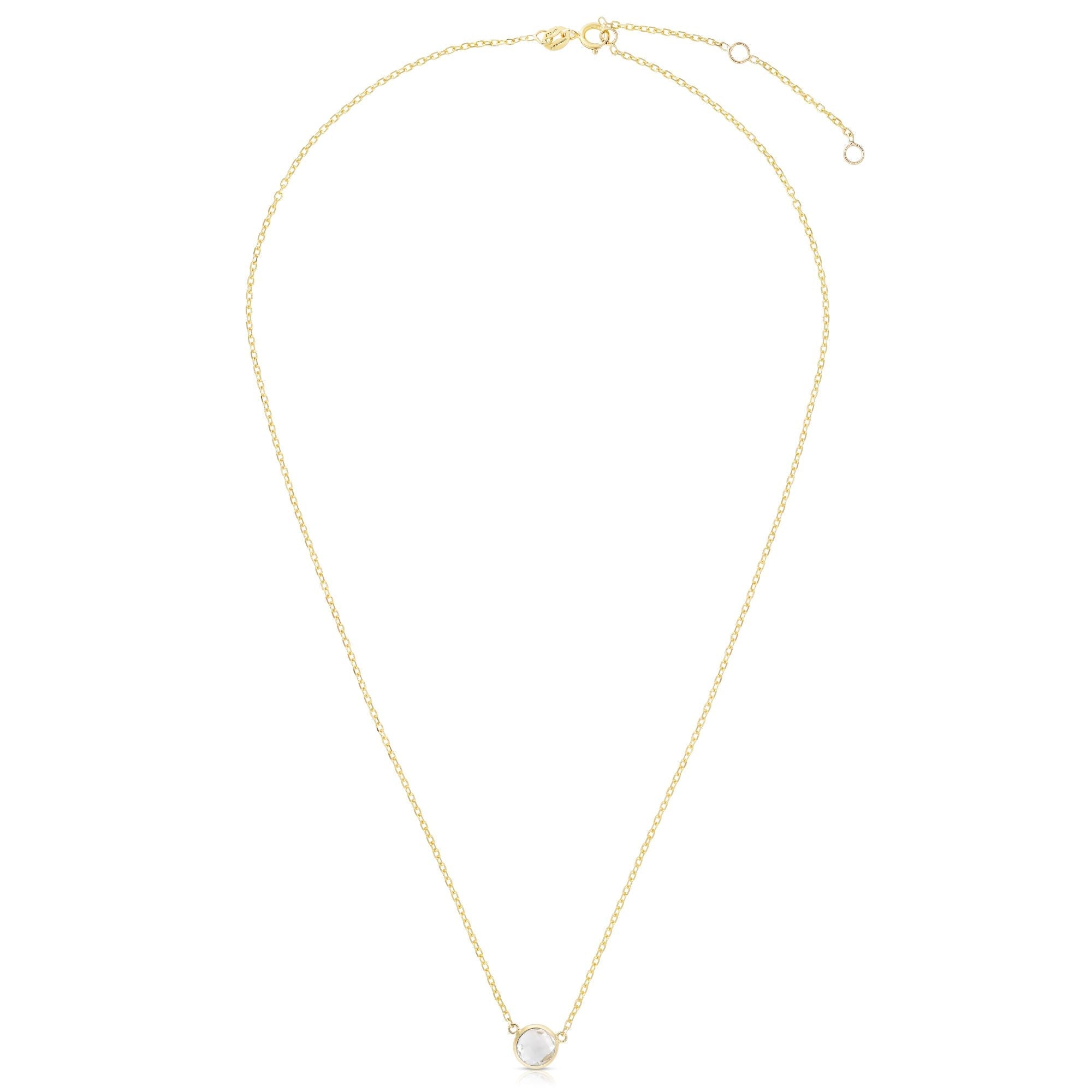 Kiawah Solitaire Necklace by George Francis