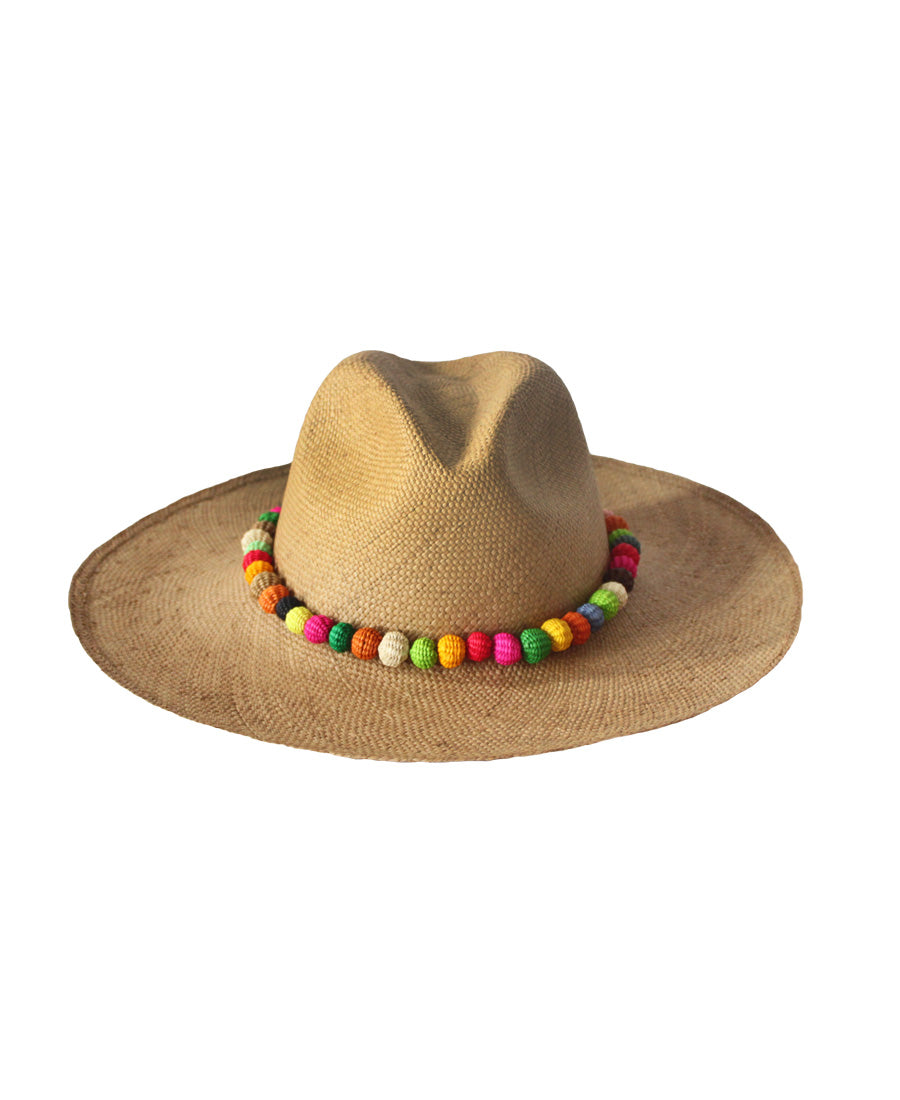Round Rainbow Hat (Pre-Order) by Pájara Pinta
