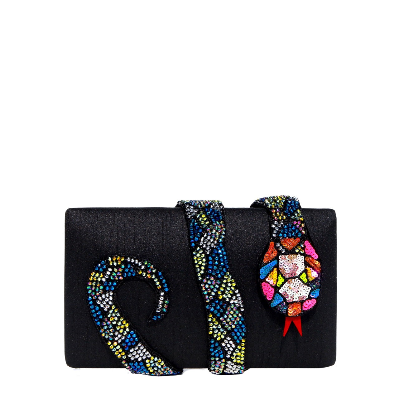 Rainbow Kaa Clutch by Simitri
