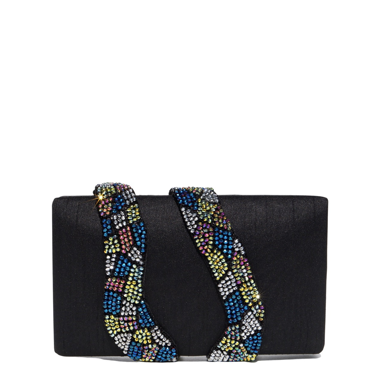 Rainbow Kaa Clutch by Simitri