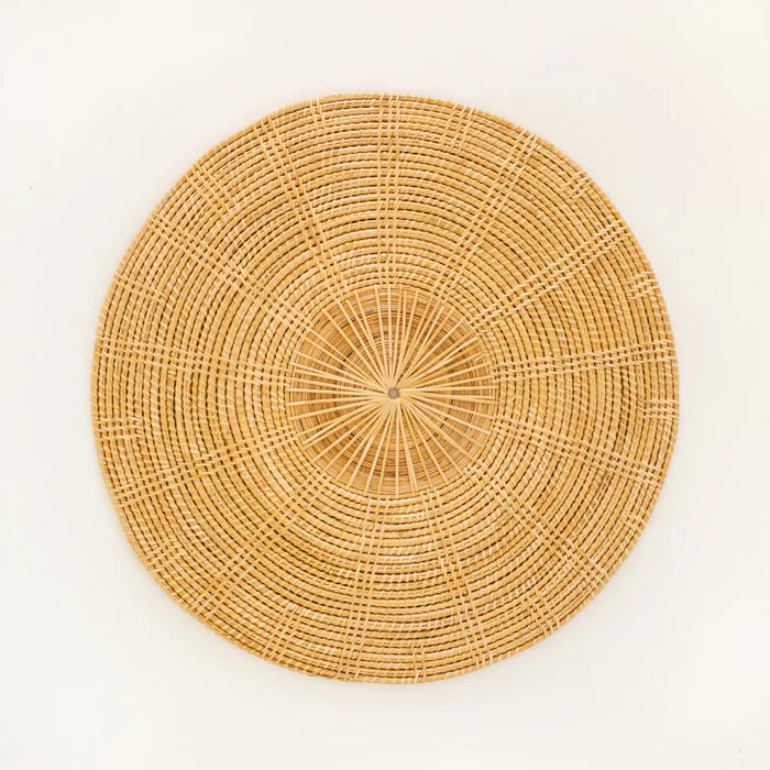 Rattan Woven Placemats (Set of 2) by Mended