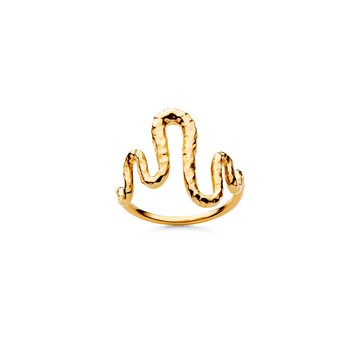 Viva Ring in Gold by Maanesten