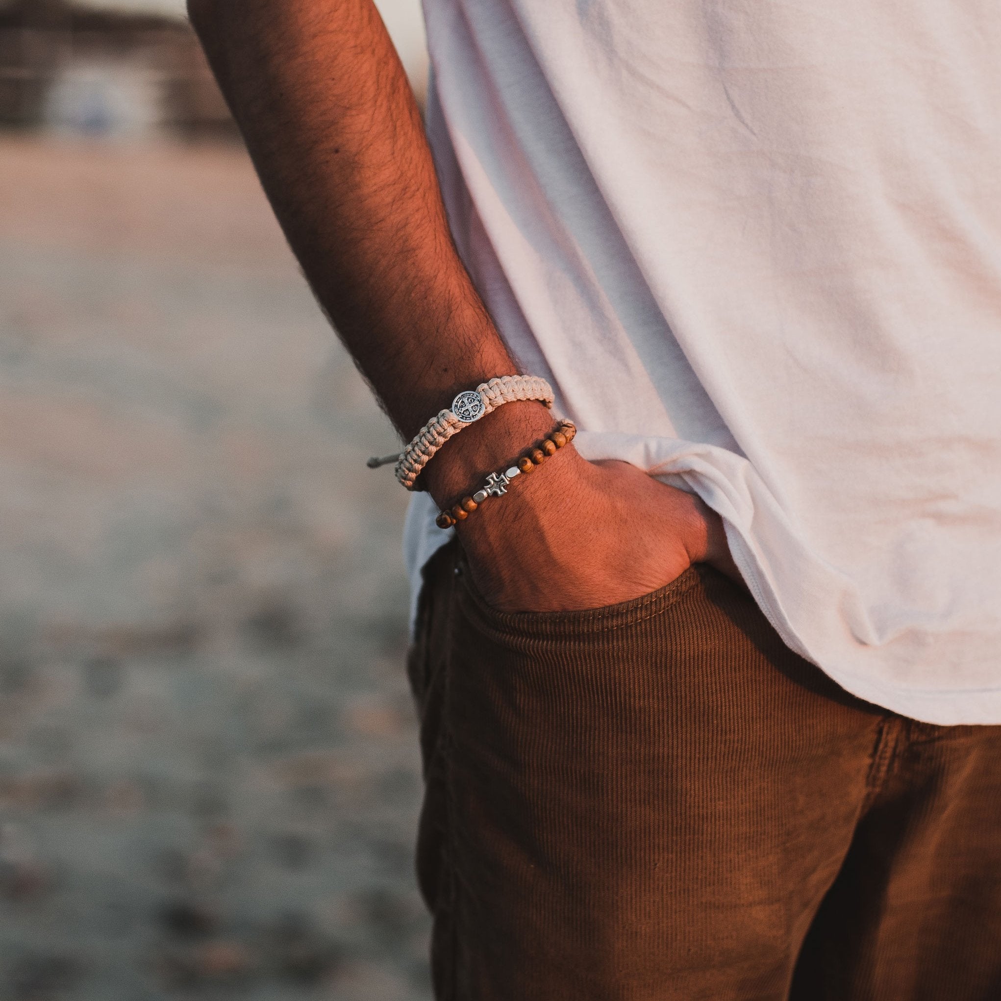 Rooted in Faith Bracelet - St. Peregrine Healing by My Saint My Hero