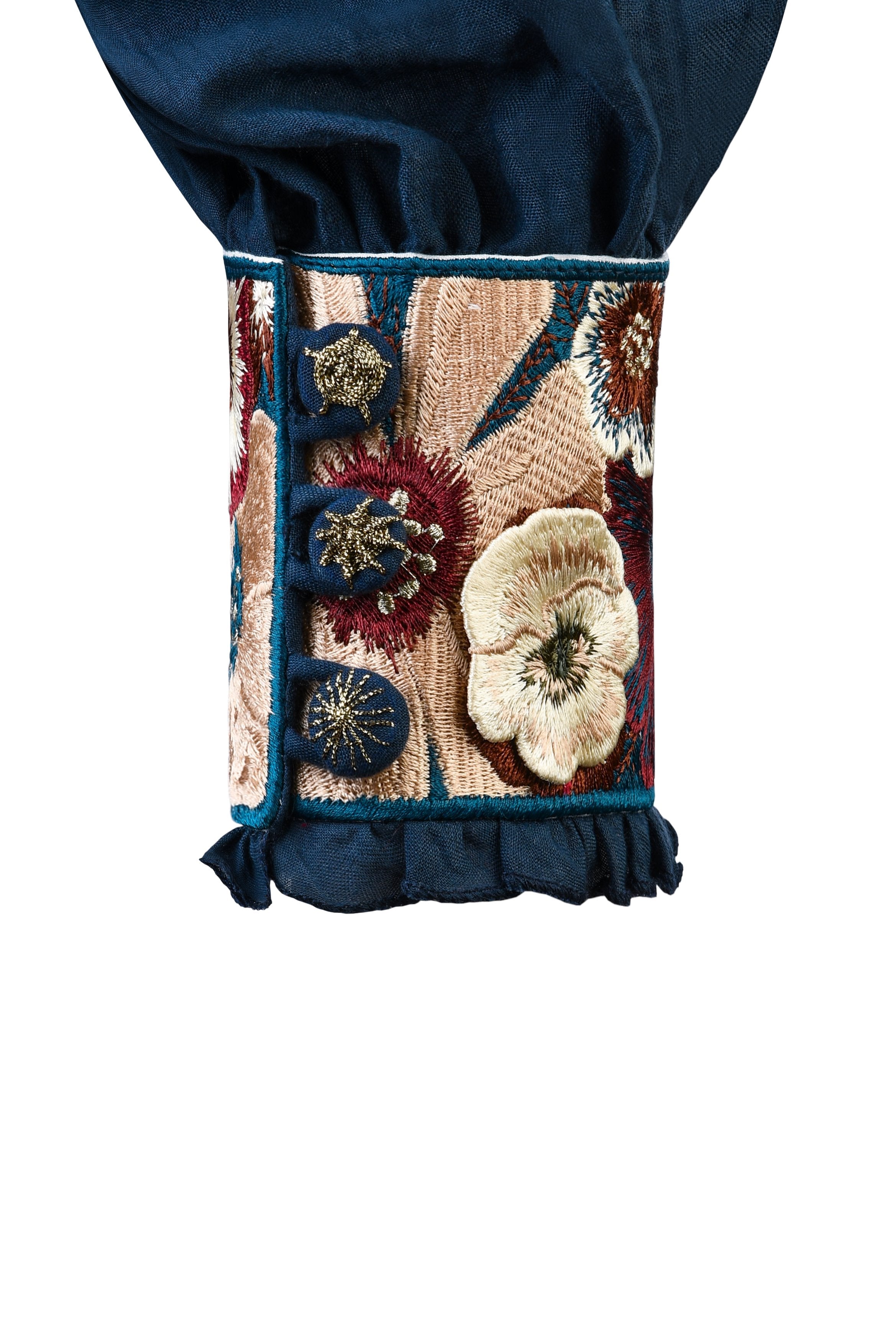 Pansy Blouse - Navy by Rosewater House