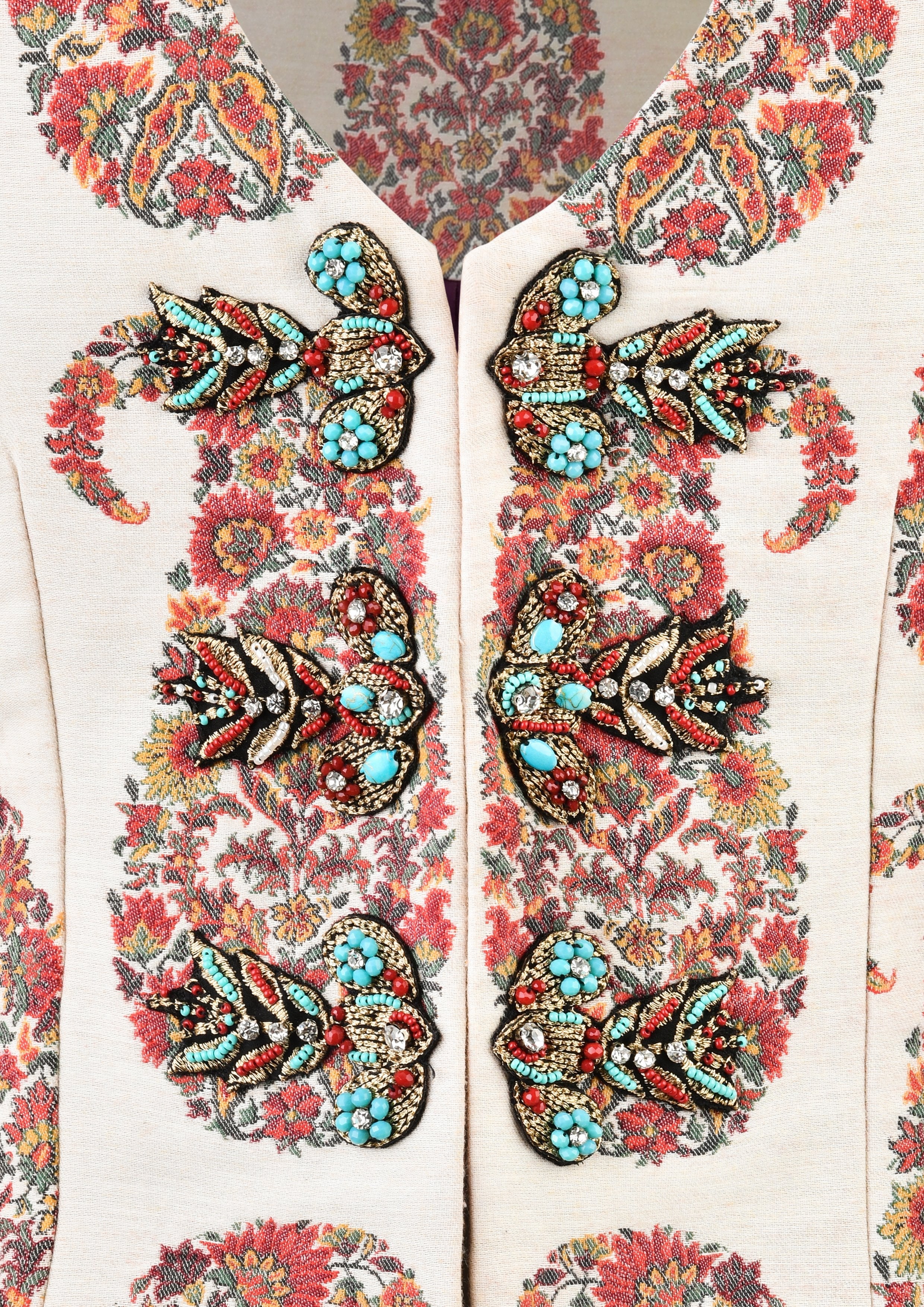 Roya Vest - Paisley by Rosewater House