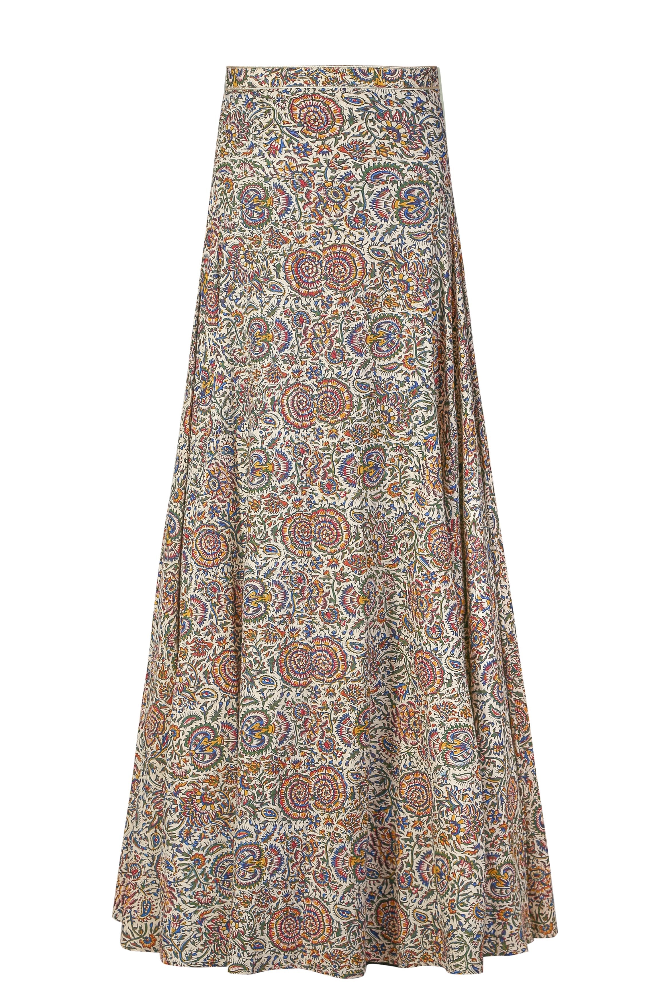 Baran Maxi Skirt - Peony by Rosewater House
