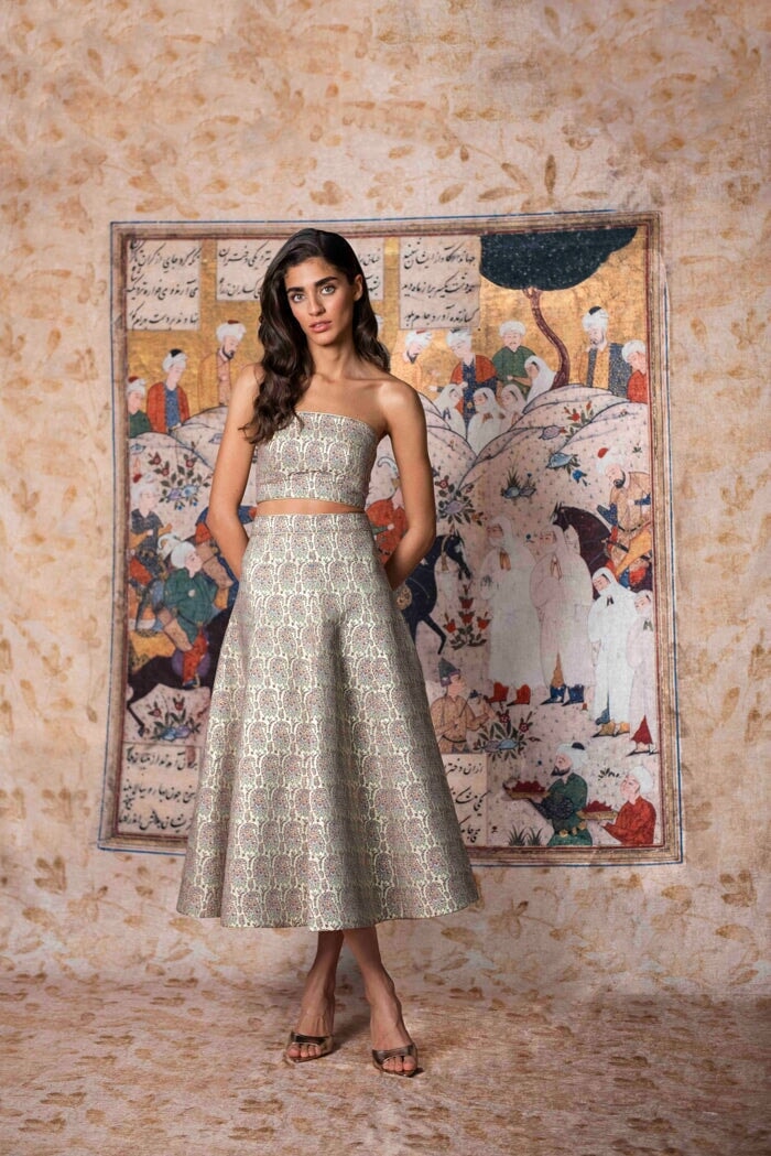Bella Maxi Skirt - Paisley by Rosewater House