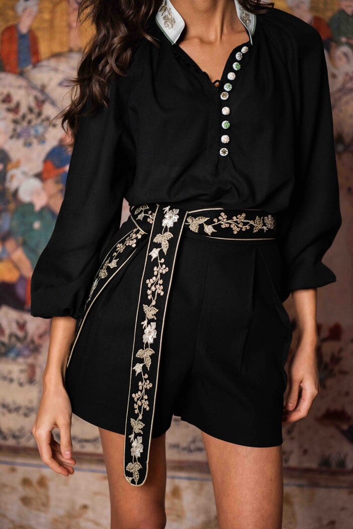 Ivy Shorts - Black by Rosewater House