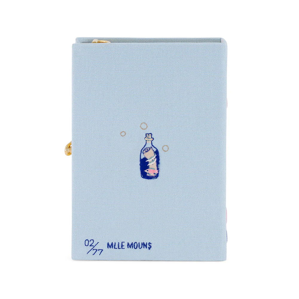 Sea Wonders Book Clutch (Strapped) by Olympia Le-Tan