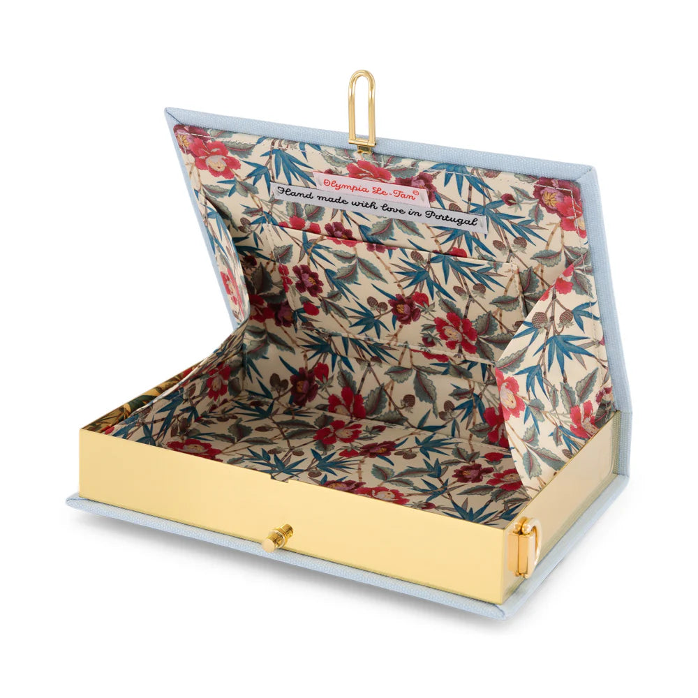 Sea Wonders Book Clutch (Strapped) by Olympia Le-Tan