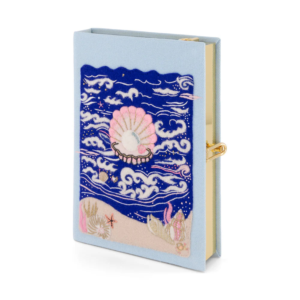Sea Wonders Book Clutch (Strapped) by Olympia Le-Tan