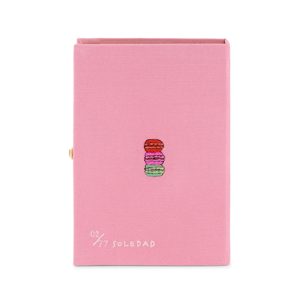 Birthday Wish Book Clutch Strapped by Olympia Le-Tan